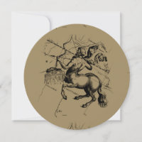 Sagittarius Constellation Hevelius 1690 Engraving