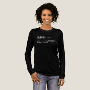 Sagittarius Definition Aesthetic Astrology Gift Tri-Blend Shirt