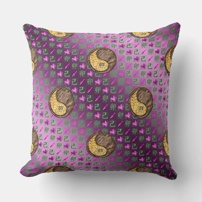 Sagittarius & Earth Rabbit Cushion (Front)