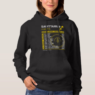 Sagittarius Facts Awesome Zodiac Sign Sagittarius  Hoodie