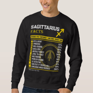 Sagittarius Facts Awesome Zodiac Sign Sagittarius  Sweatshirt