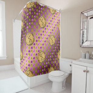 Sagittarius & Fire Dragon Shower Curtain