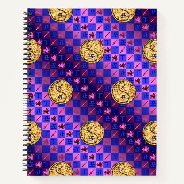 Sagittarius & Fire Ox Notebook (Front)