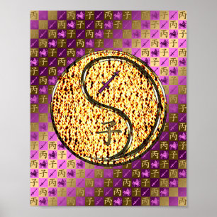 Sagittarius & Fire Rat Poster