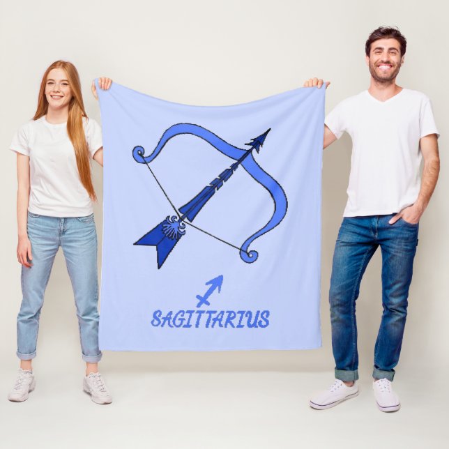 Sagittarius Fleece Blanket (In Situ)