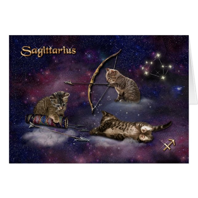 Sagittarius for Cat Lovers (Front Horizontal)