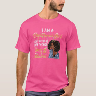 Sagittarius Girl Classy & Fabulous Black Queen Afr T-Shirt