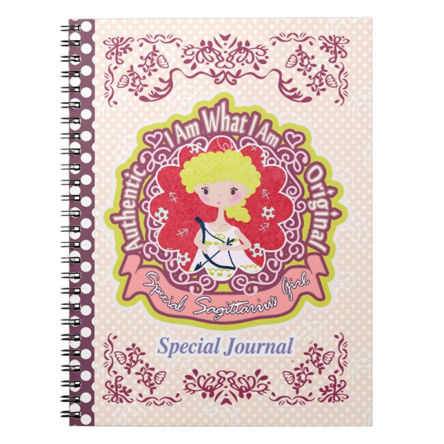 Sagittarius Horoscope  Notebook (Front)