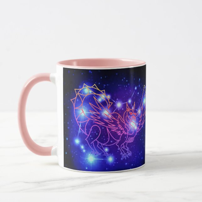 Sagittarius in the year of the Dragon Mug (Left)