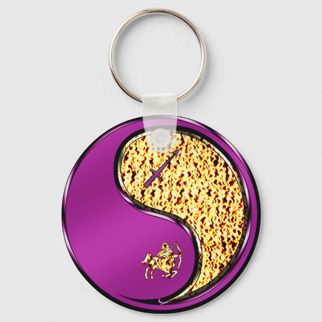 Sagittarius Key Ring (Front)