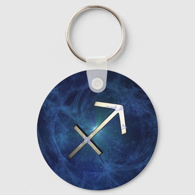 Sagittarius Key Ring (Front)