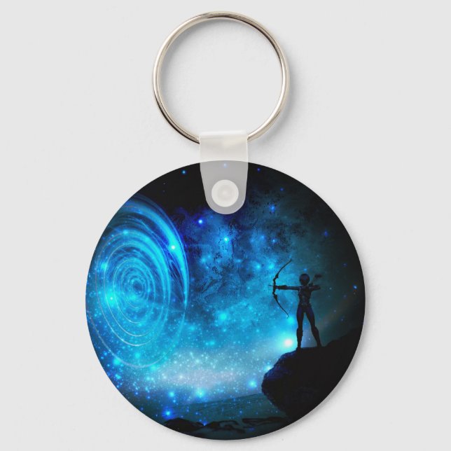 Sagittarius Key Ring (Front)
