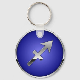 Sagittarius Key Ring