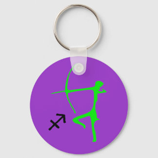 Sagittarius Keychain