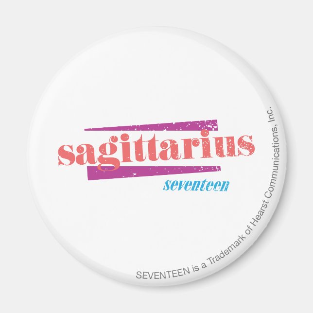 Sagittarius LtPink Magnet (Front)