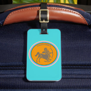 Sagittarius Luggage Tag