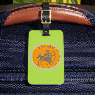 Sagittarius Luggage Tag 