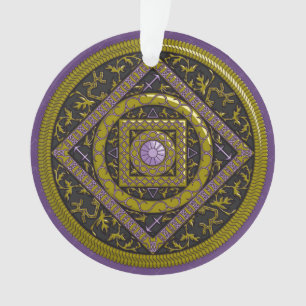 Sagittarius Mandala Acrylic Ornament