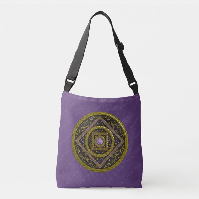 Sagittarius Mandala All-Over-Print Bag (Front)