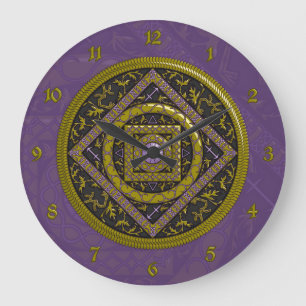 Sagittarius Mandala Clock