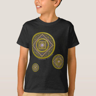 Sagittarius Mandala Kid's and Baby Dark Shirt