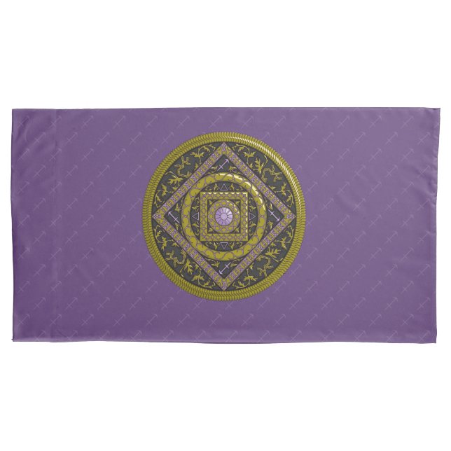Sagittarius Mandala Pillowcase (Front)