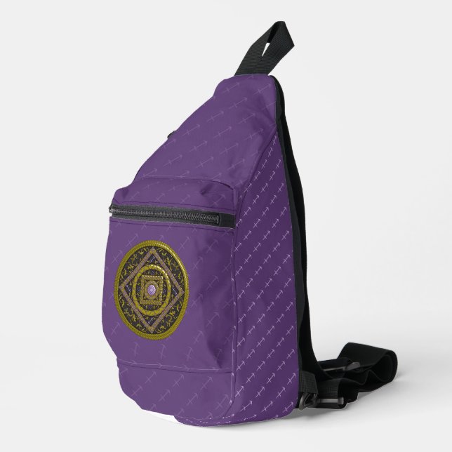 Sagittarius Mandala Sling Bag (Right Corner)