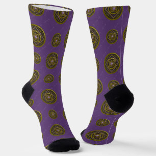 Sagittarius Mandala Socks