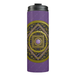 Sagittarius Mandala Thermal Tumbler