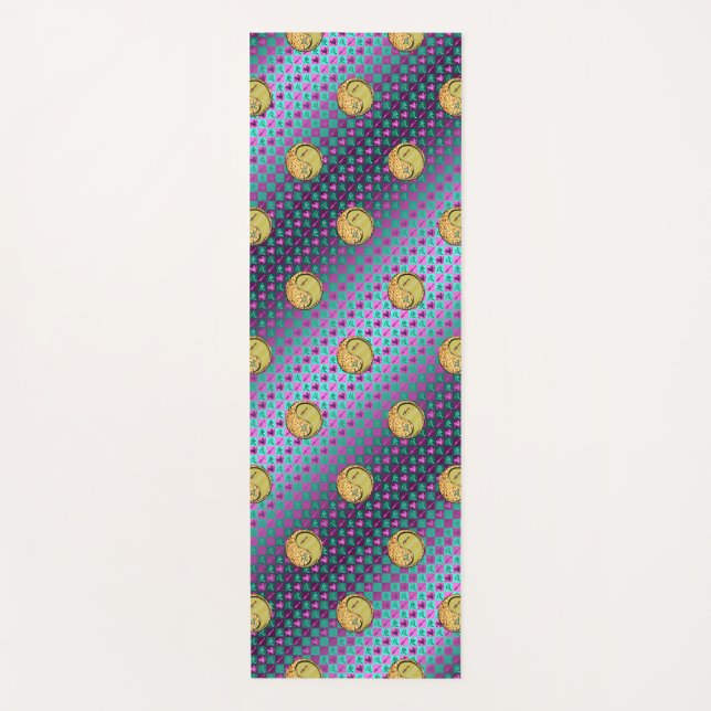 Sagittarius & Metal Dog Yoga Mat (Front)