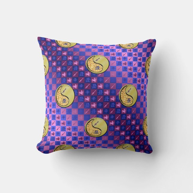 Sagittarius & Metal Ox Cushion (Front)