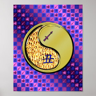 Sagittarius & Metal Ox Poster