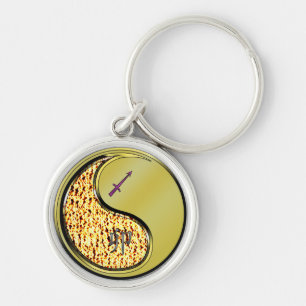 Sagittarius & Metal Rabbit Key Ring