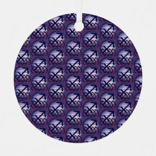 Sagittarius Metal Tree Decoration