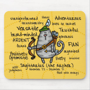 sagittarius mousepad