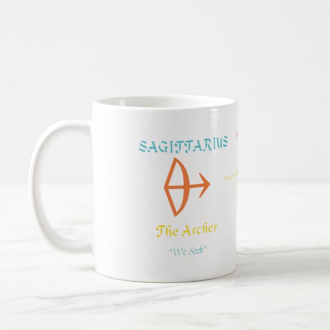 Sagittarius mug (Left)