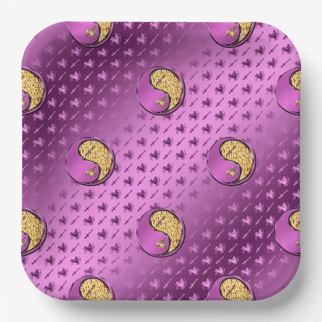 Sagittarius Paper Plate (Front)
