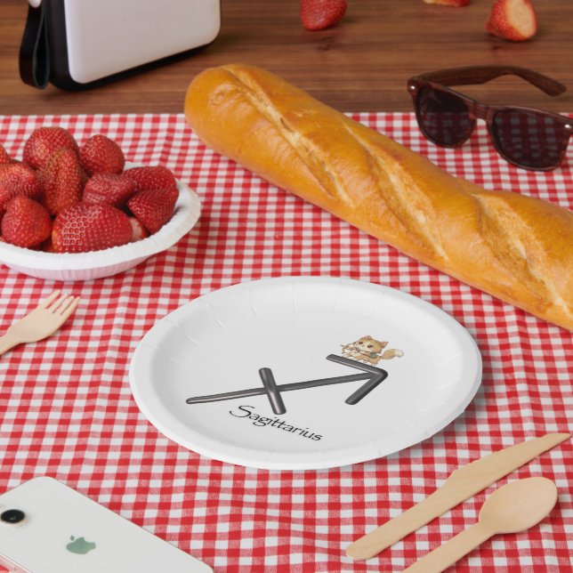 Sagittarius Party Plate (Picnic)