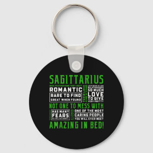 Sagittarius Personality Quote Astrology Funny Key Ring