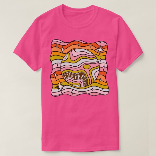 Sagittarius Planet T-Shirt (Design Front)