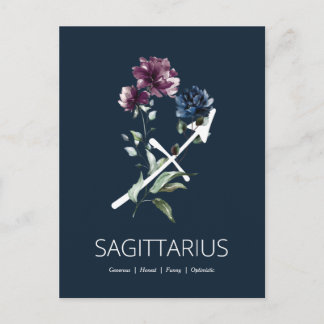 Sagittarius Postcard