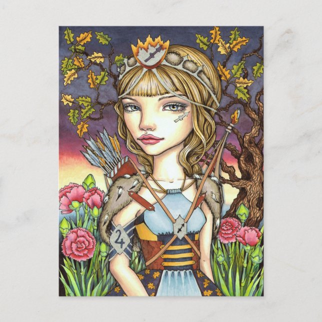 Sagittarius Postcard (Front)