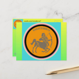 Sagittarius Postcard