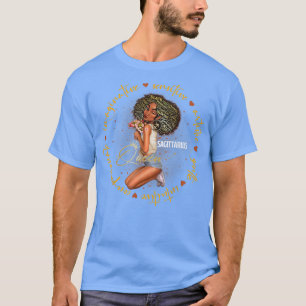 Sagittarius Queen Sweet As Candy Birthday For Blac T-Shirt
