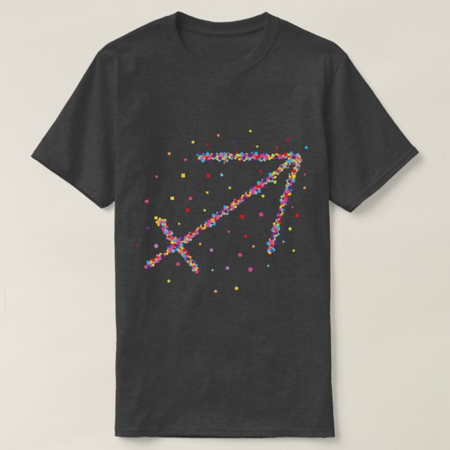 Sagittarius Sagitarius Zodiac ASTRO 1 T-Shirt (Design Front)