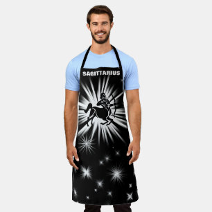 Sagittarius sign apron