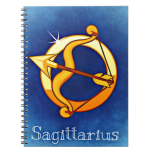 Sagittarius Spiral Notebook