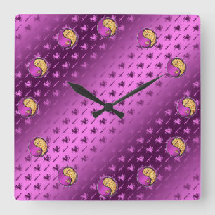 Sagittarius Square Wall Clock