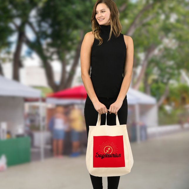 Sagittarius Starburst Symbol Tote Bag (Creator Uploaded)