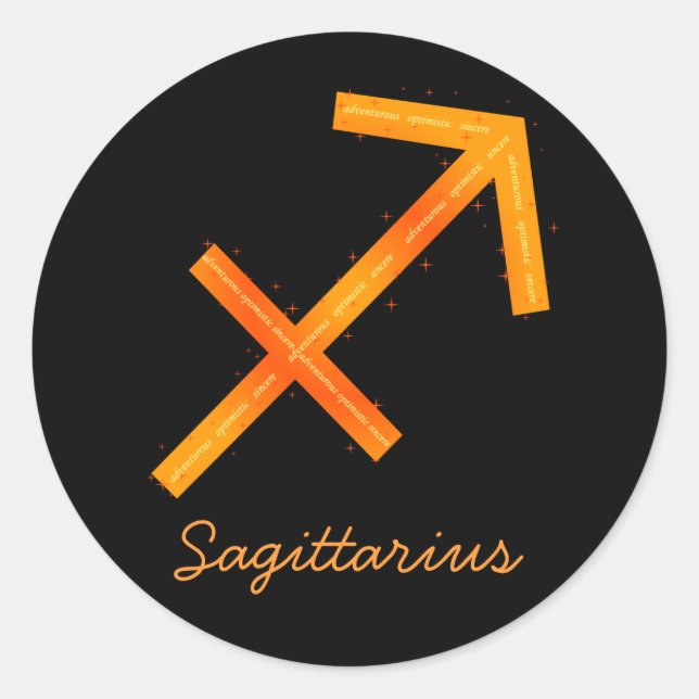 Sagittarius Sticker (Front)